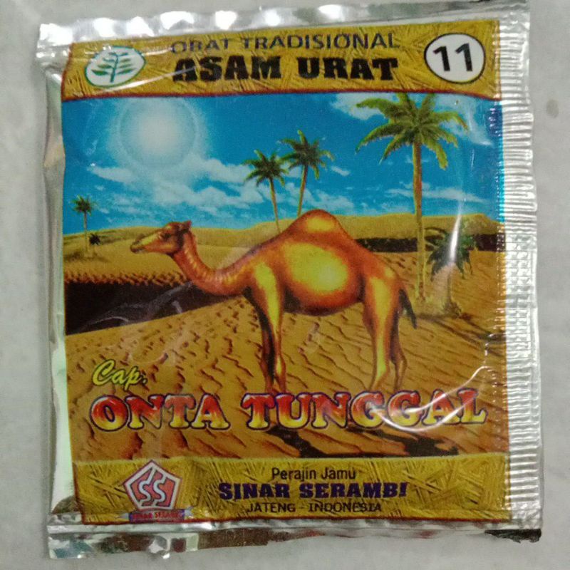 jamu cap onta asam urat