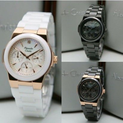 Alexandre Christie AC 2862 Jam Tangan Wanita Original Garansi 1 Tahun International Diameter 3.5mm