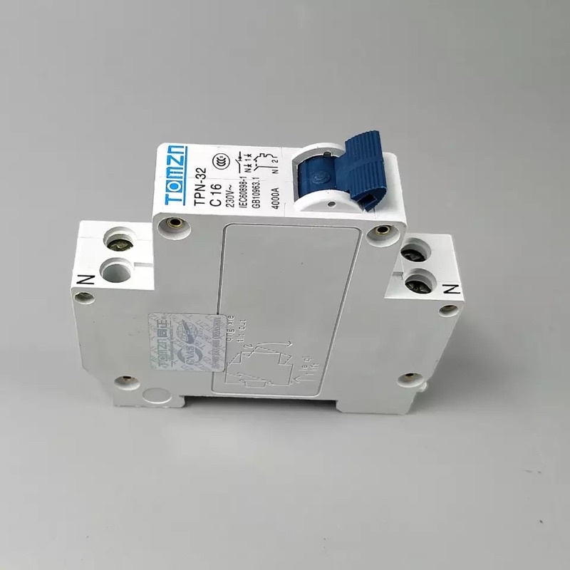 MCB AC Slim 230V TPN-32 1P + N Mini Circuit Breaker