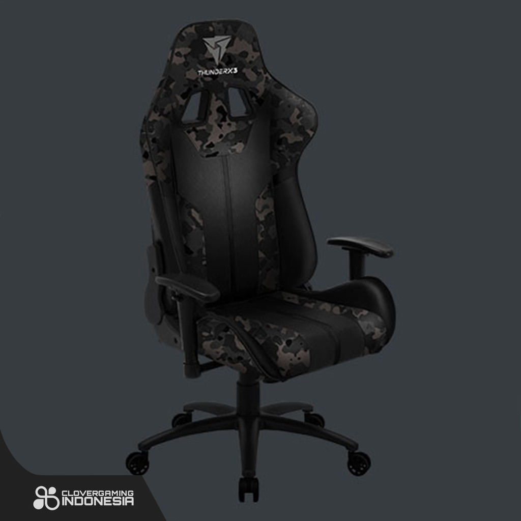 ThunderX3 BC3 Gaming Chair - AeroCool Coffee Grey Green Gray Camo