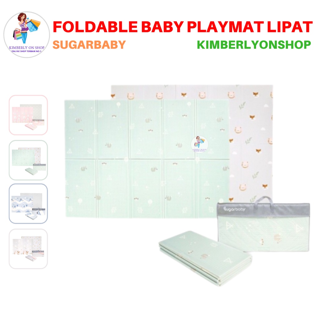 Foldable Baby Playmat Matras Bayi Karpet Lipat Anak Sugar Baby