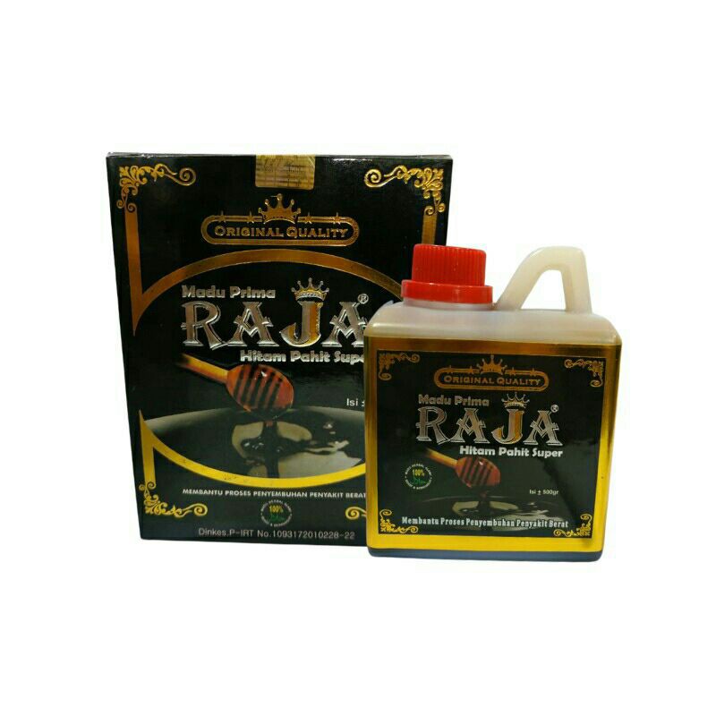 

Madu Hitam Pahit Prima Raja 500ml Original Bpom