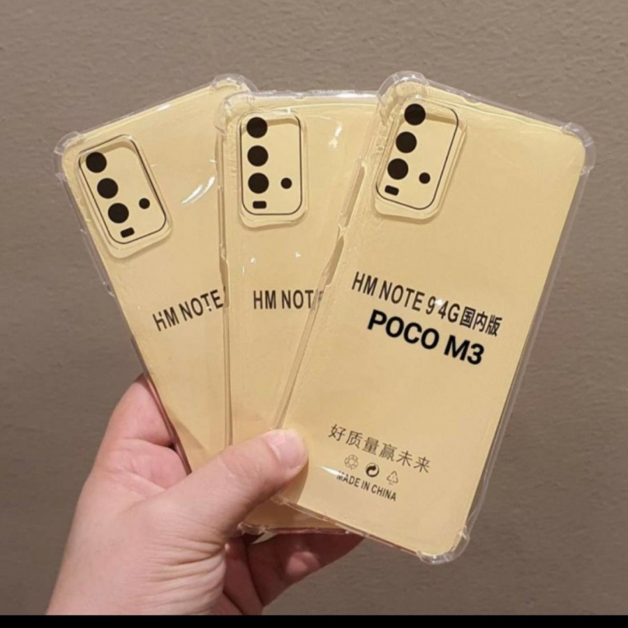 REDMI 10 9 9A 9C 9T CASE SOFTCASE ANTI CRACK SOFT SILIKON BUMPER ANTICRACK CLEAR BENING REDMI 10 4G