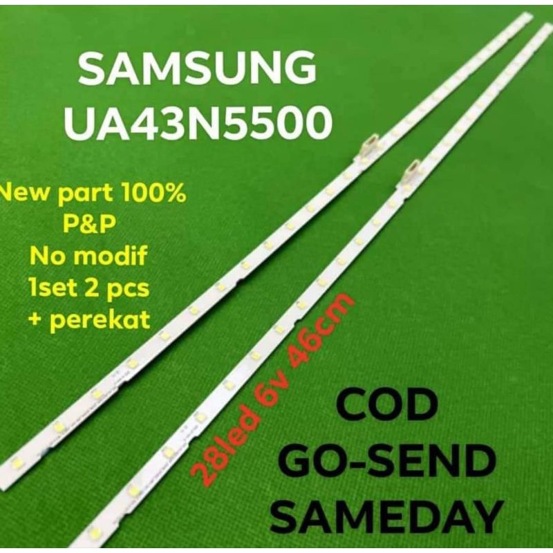 LAMPU LED BL LED BACKLIGHT SAMSUNG 43N5500 UA43N5500