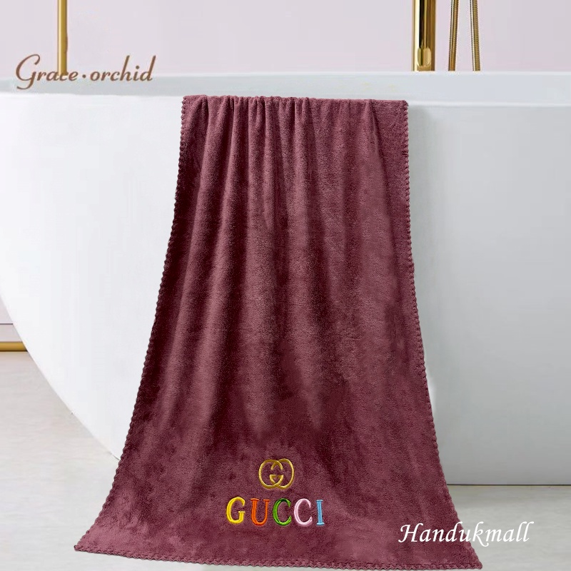 Handuk Mandi Dewasa Unisex 70x140cm Kamar Mandi Katun Menyerap Air Mozaik Terang Ohana Aren