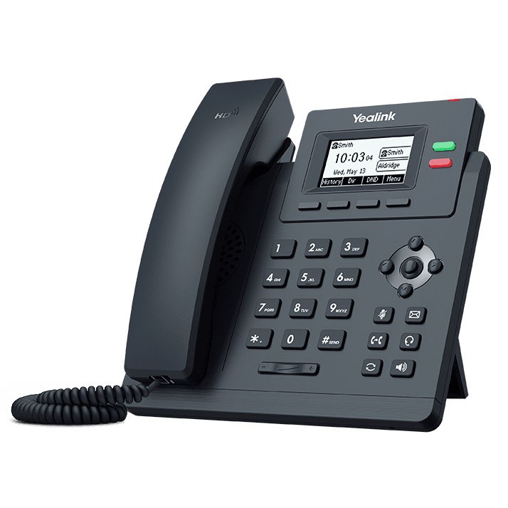 Yealink T31P Entry-level IP Phone with 2 Lines &amp; HD voice