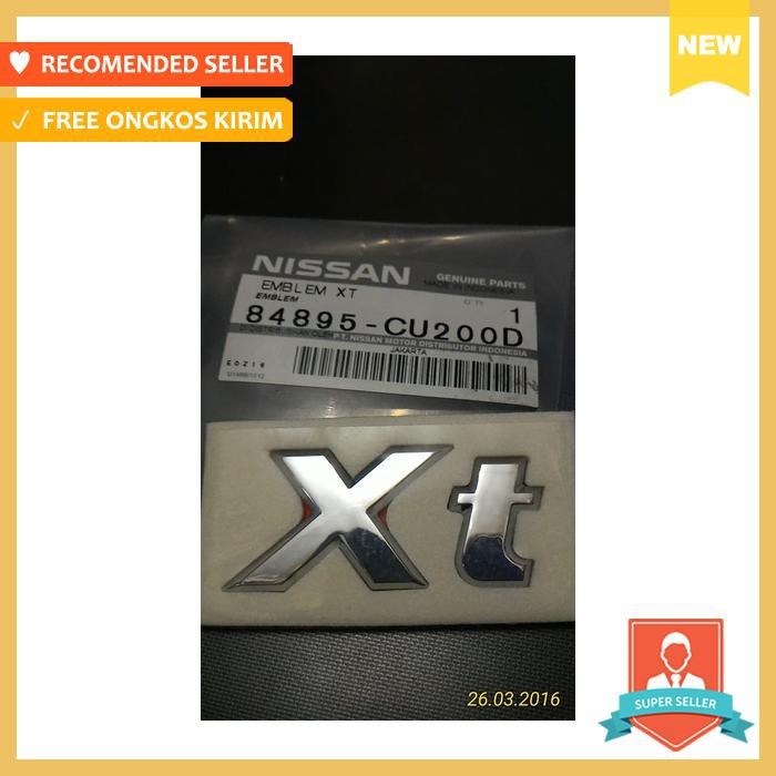 Emblem bagasi xtrail t30 ( xt )