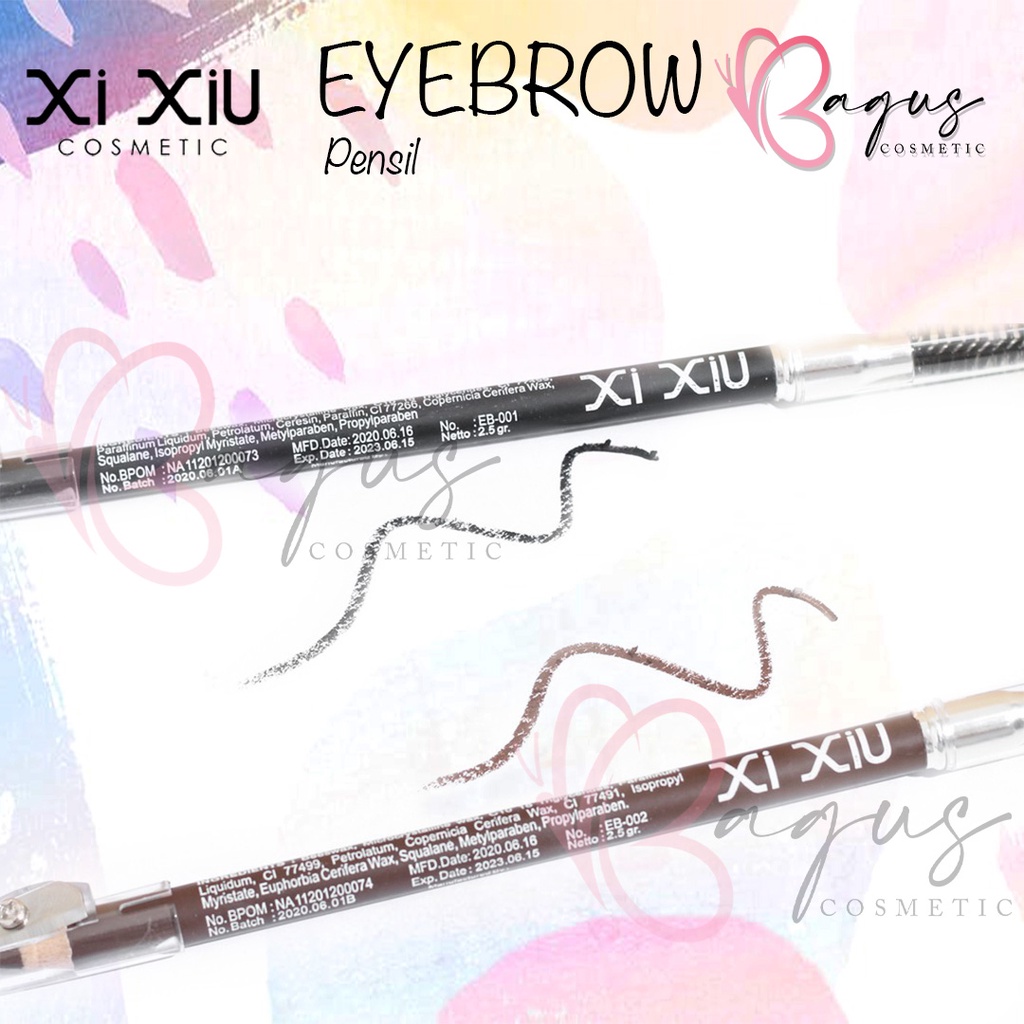 ⭐BAGUS⭐ XI XIU EYEBROW PENCIL | Pensil Alis