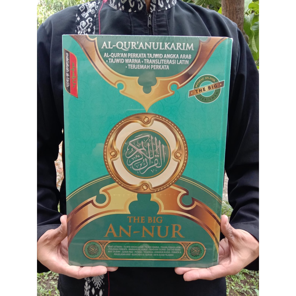 Alquran THE BIG AN NUR A3/perkata latin/untuk lansia