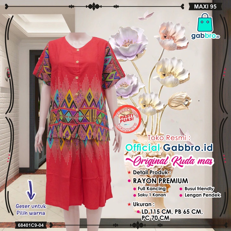 GABBRO | SETELAN KUDA MAS TERBARU SARWENDAH [ORI]