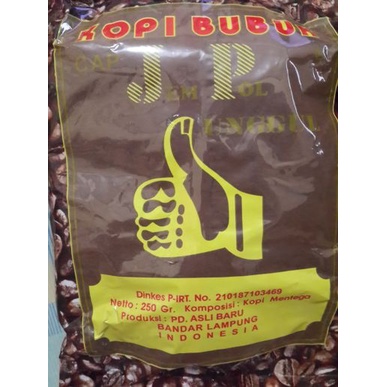

vf2011vf Kopi Bubuk Cap Jempol Unggul (Jp) Asli Lampung 250 Gram Ds20X11
