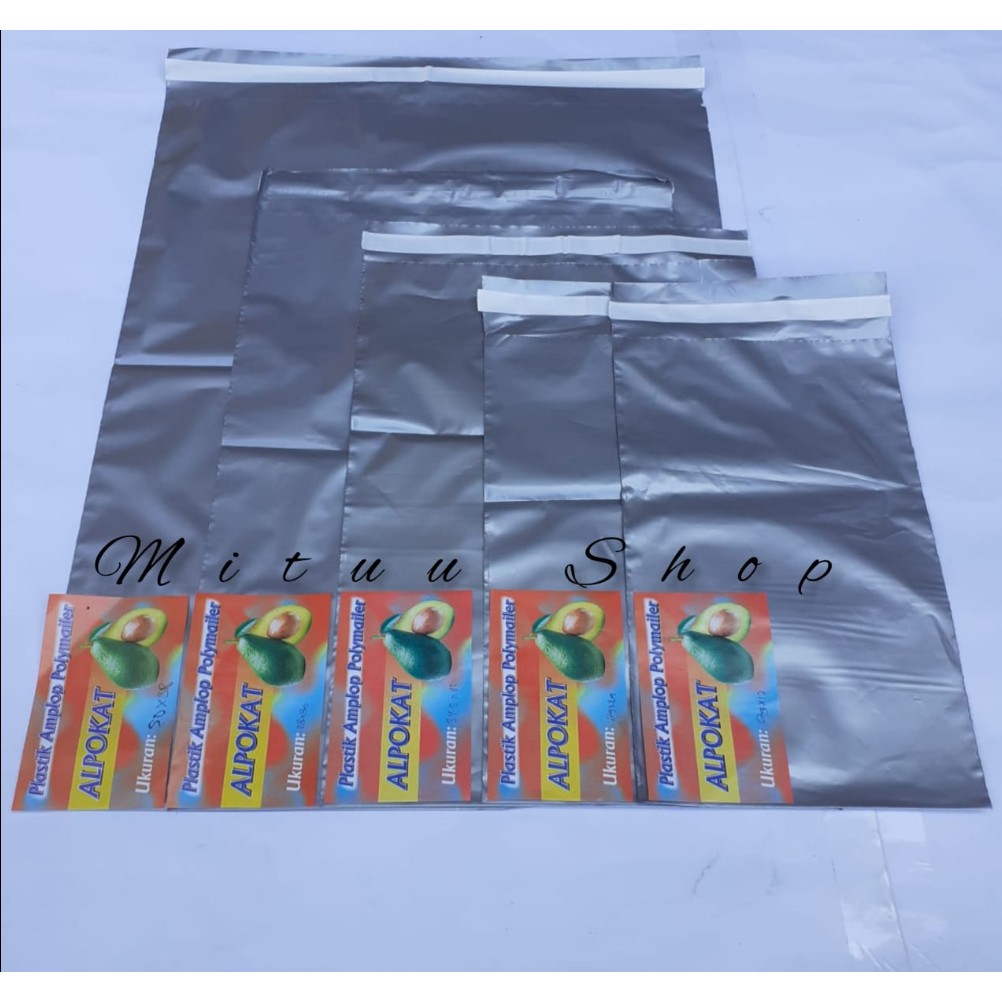 

Polymailer Silver 28X40/Plastik Packing/Packing Online/Kantong Amplop