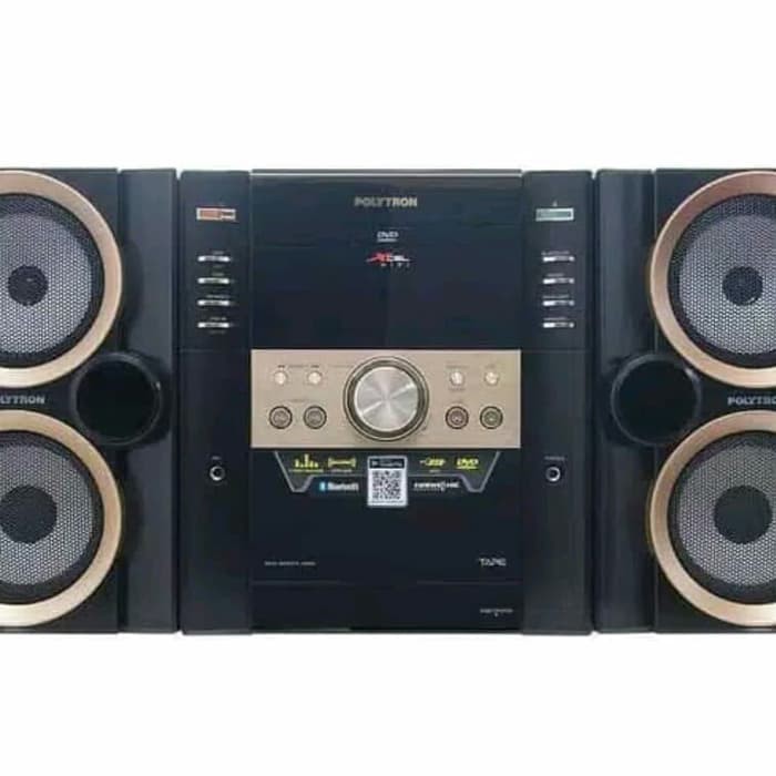 SUPER MURAH - COMPO POLYTRON NEW XL-2910 HIFI BLUETOOTH USB RADIO TAPE DVD