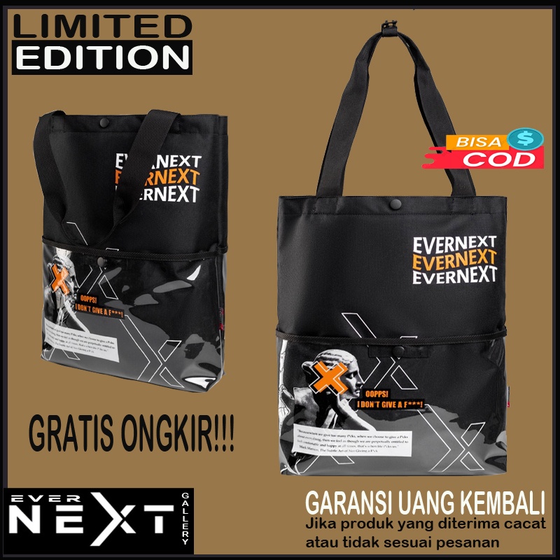 Promo tas tote bag totbag unisex pria wanita tas jinjing totte bag original cowok totabag wanita kualitas import branded pria terbaru