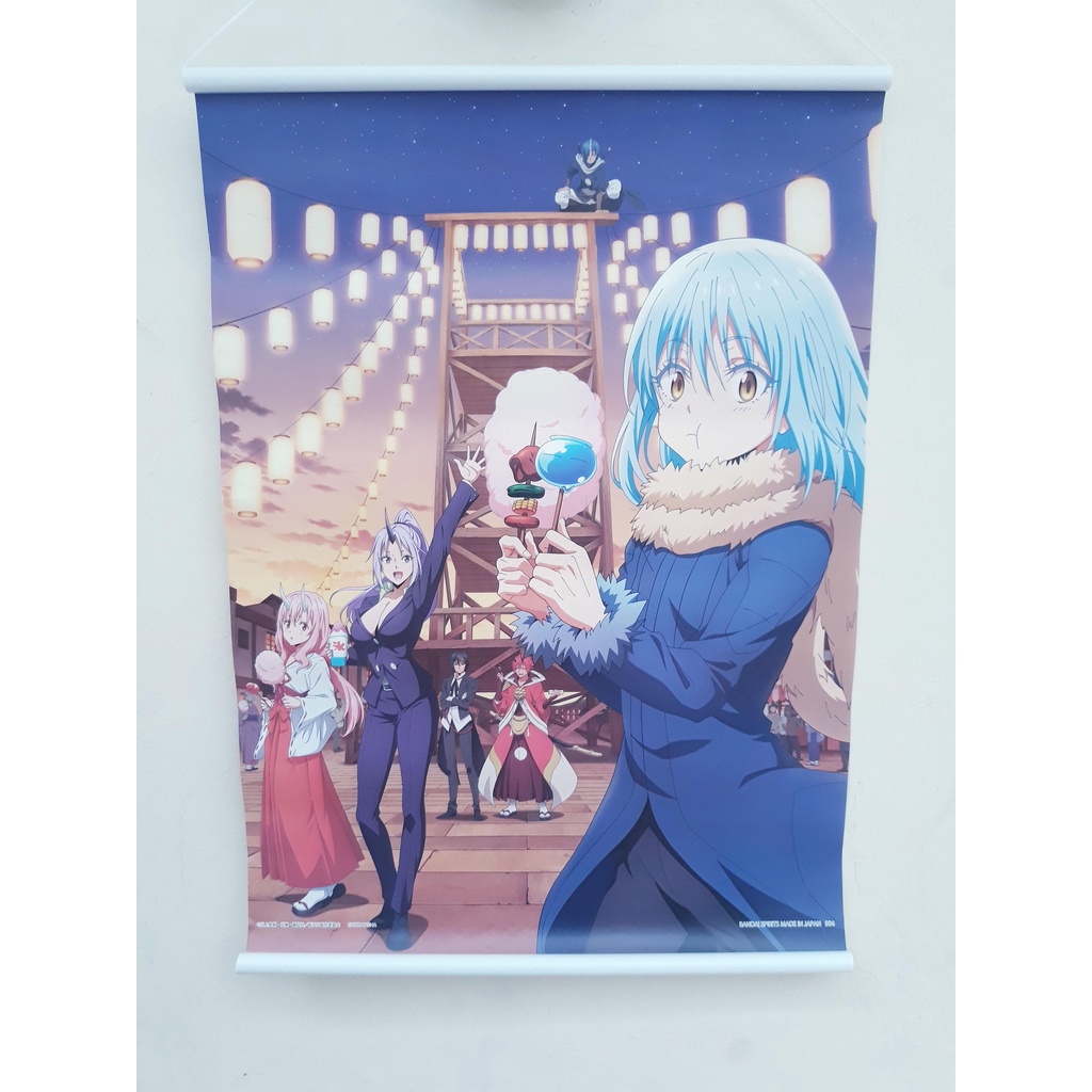 Big Poster Hanger Tensei shitara Slime Datta Ken Original Japan (A3)