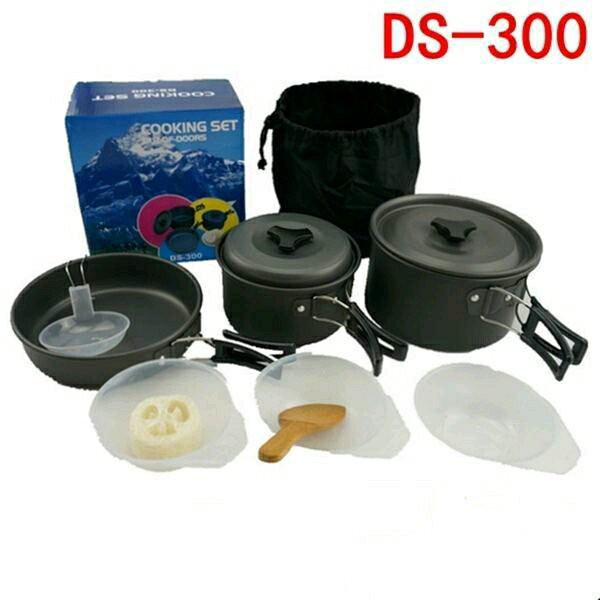 Cooking set Ds 300 / alat masak camping praktis | Shopee Indonesia