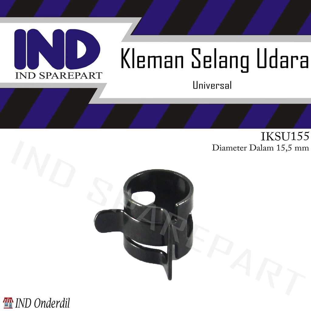 Kleman/Keleman Selang/Slang Udara/Air Diameter Dalam 15.5 Mm Universal Motor Honda/Yamaha/Suzuki