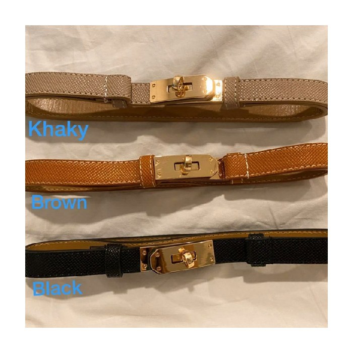 pinggang BKK Cokelat Hermes  Ikat Jual Berkualitas Belt -