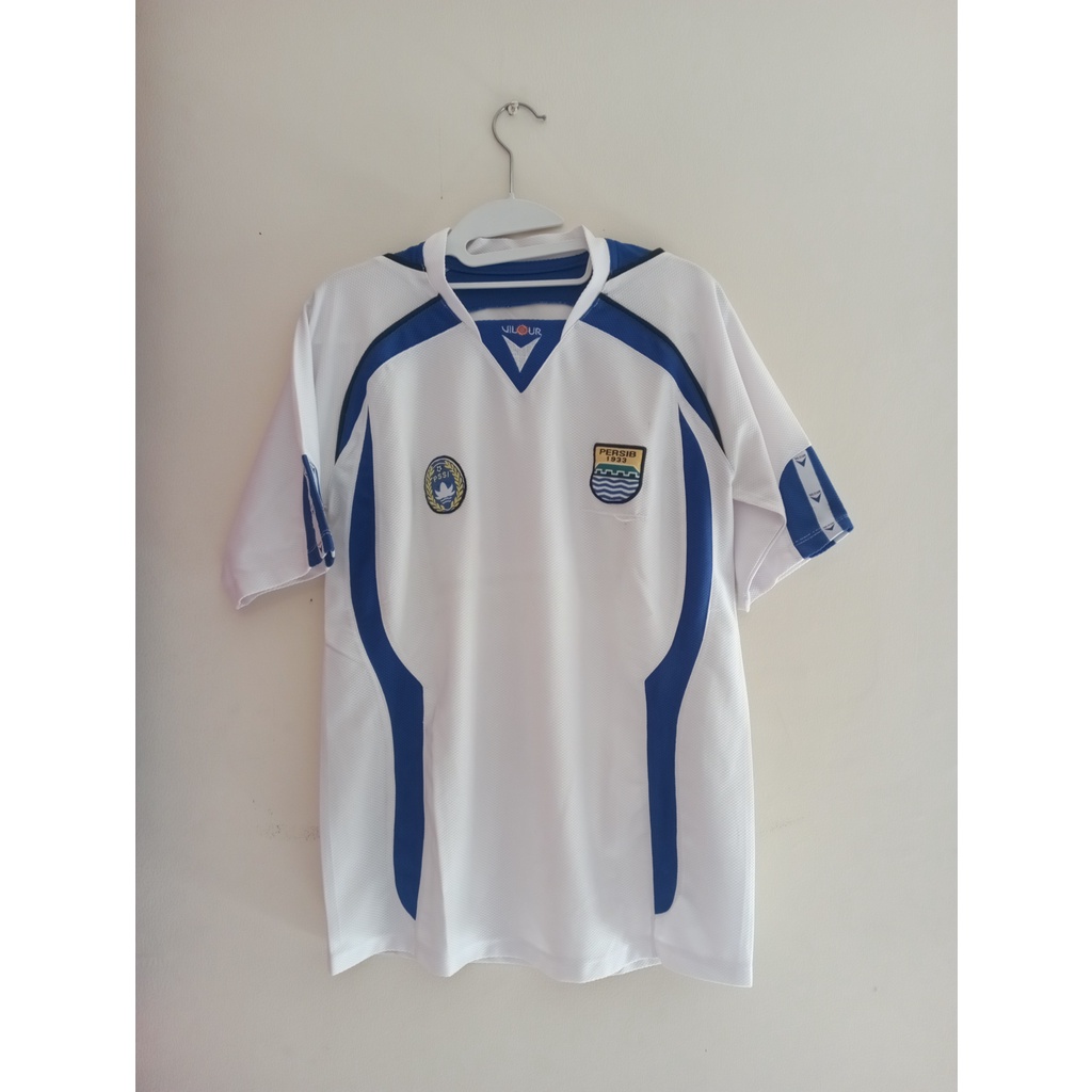 Jersey Persib Original Away White/Putih 2008 Lengan Pendek size S | R to J Official Store