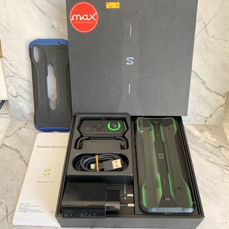 Black Shark 2 Pro 8GB 128GB Black Bekas - Fullset Resmi - second