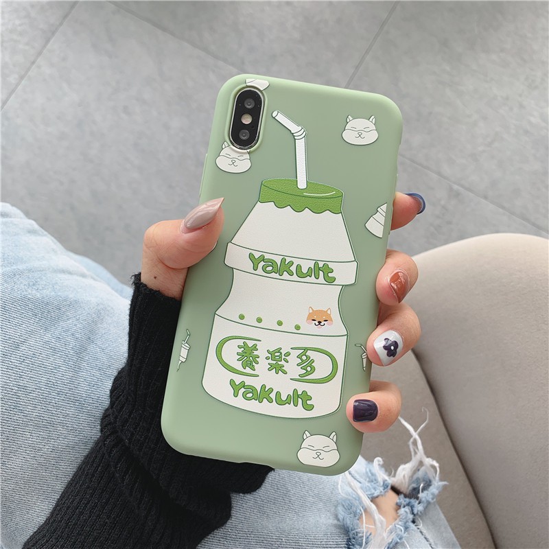 Yakult Softcase Printing oppo a71 f1s f1plus f9 a83 f11pro f7 f5 redmi 5a j6 plus m20 y91 y71 y81 v9