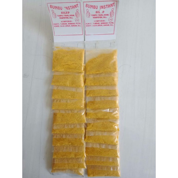 

Bumbu marinasi instan (isi 10 sachet)