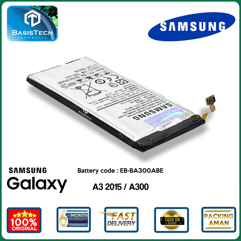 BATERAI SAMSUNG A300 - A3 2015 - EB-BA300ABE - ORI