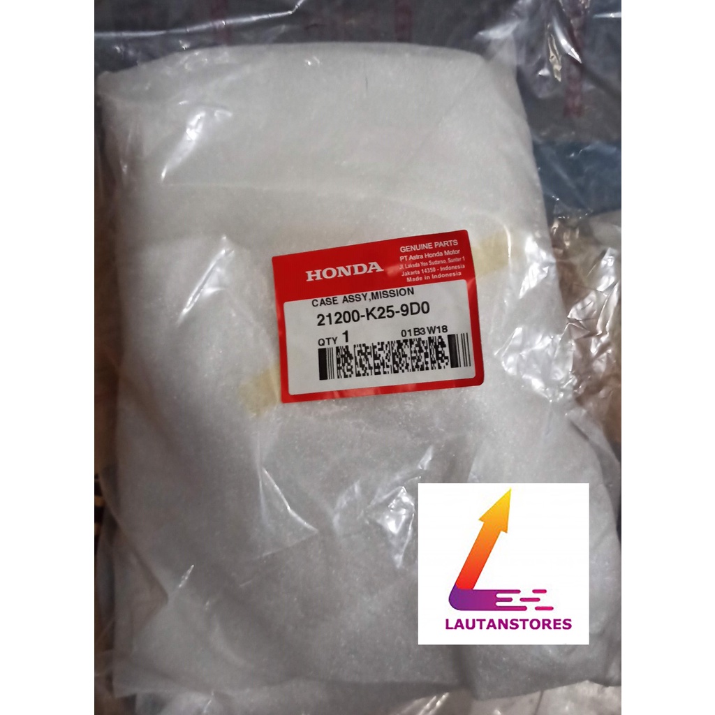 21200-K25-9D0 CRANKCASE KALTER CVT CASE ASSY MISSION BEAT FI Stater Kasar Vario Karbu Beat Karbu Spa