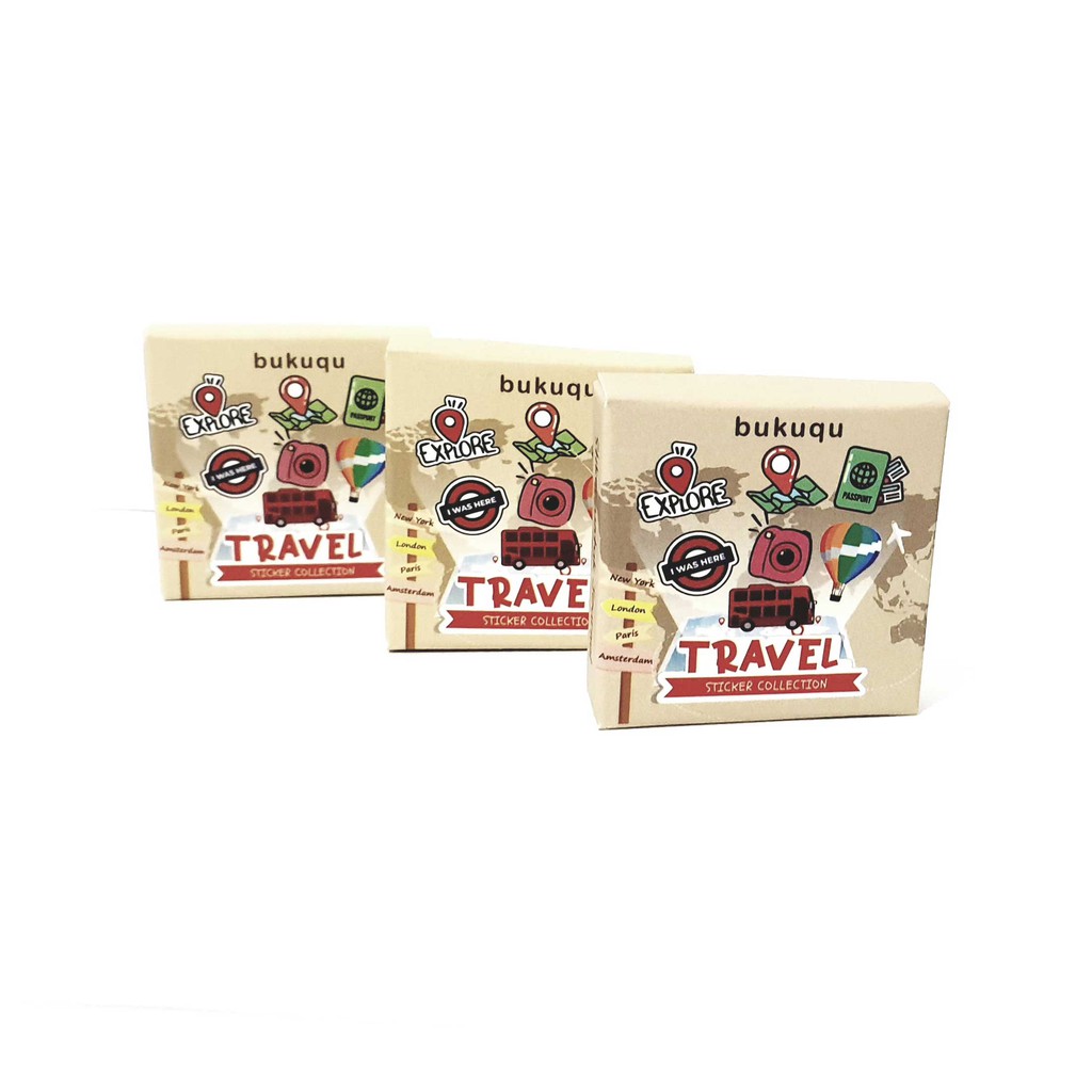 

Stiker journal TRAVEL untuk notebook, scrapbook dan bullet journal