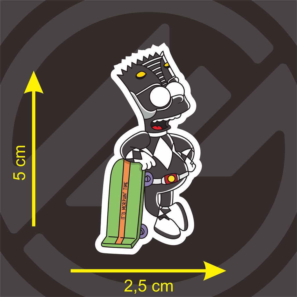 Sticker Print Kiss Cut Simpson Edition - 03