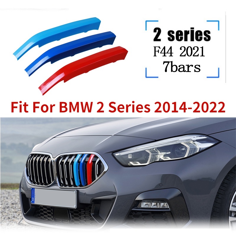 3pcs Klip Trim Grill Depan Mobil Balap Untuk BMW F22 F44 F45 F23 F46 Series 2 2014-2021