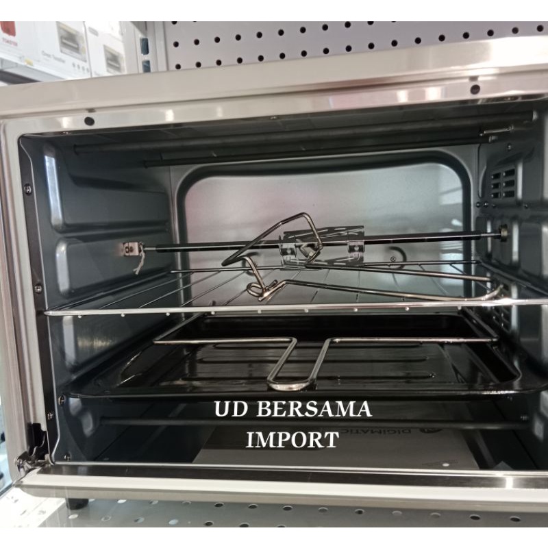 DIGIMATIC Oven Toaster 28L Stainless Steel Alat Pemanggang