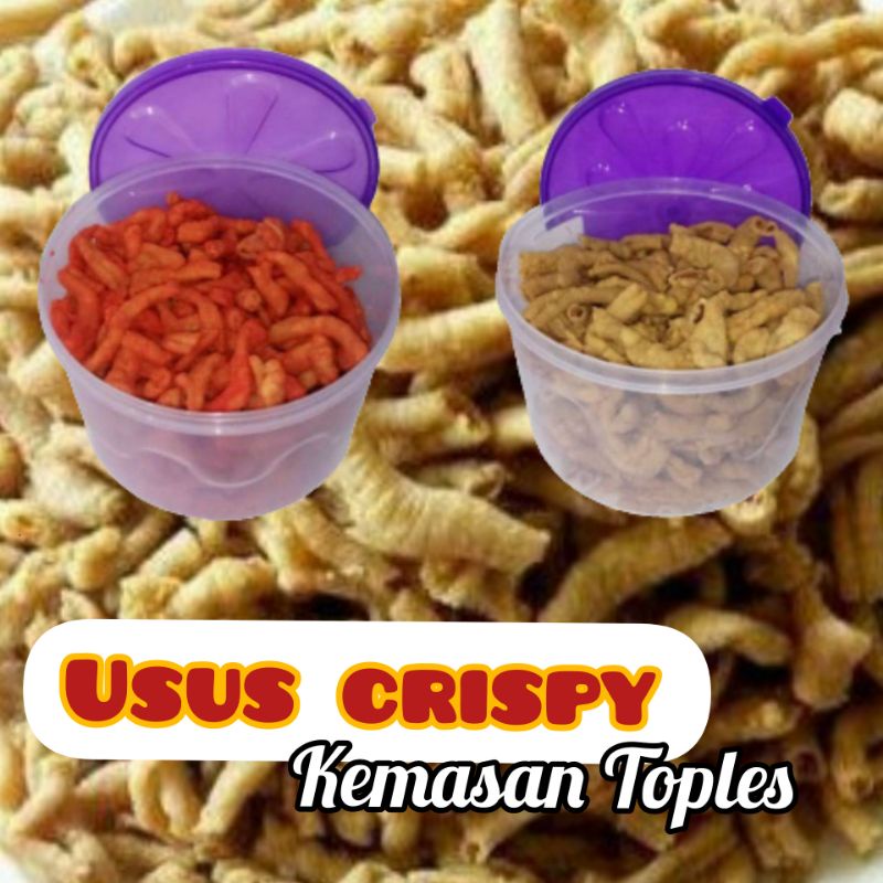 

Usus Crispy Original Balado Snack Mantul Kriuk Gurih