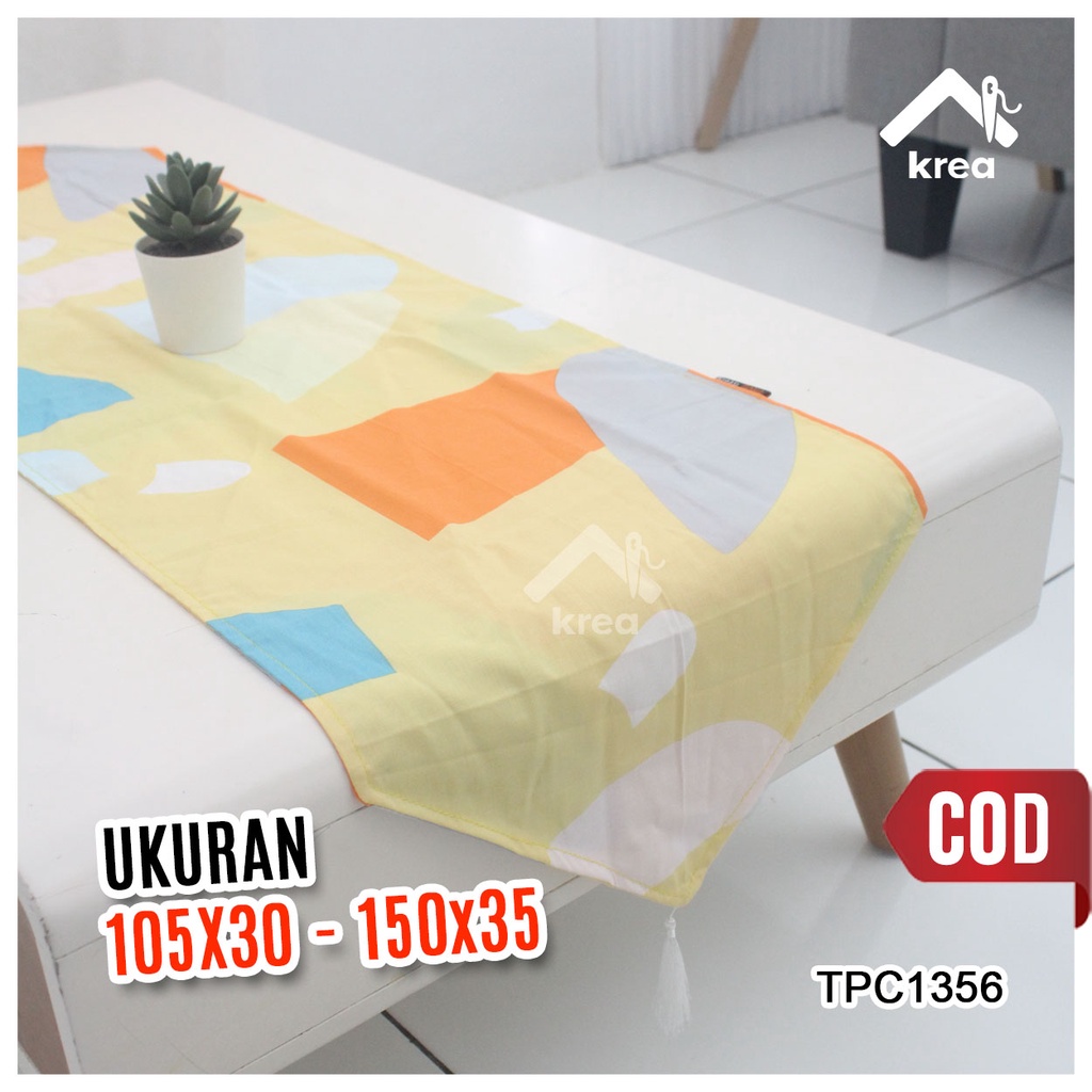 Taplak Meja / Table Runner Ukuran 105x30 - 150x35 TPC1356