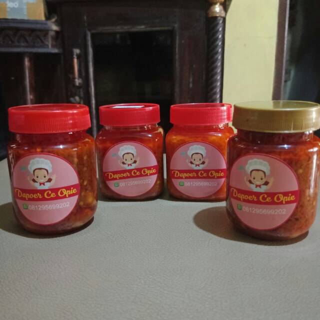 

Sambal baby cumi merah pedas