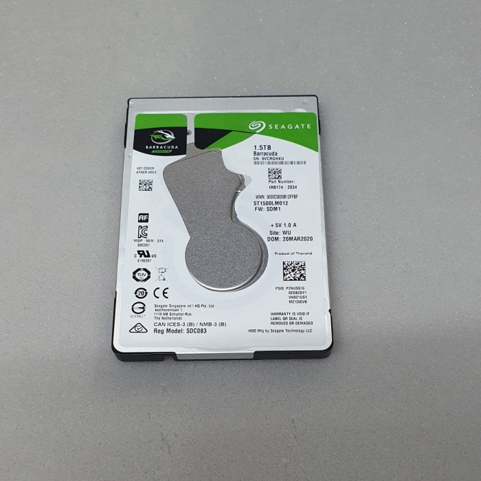{delystore} Hardisk Internal Laptop 1.5TB SATA 2.5  Hdd notebook hardisk 1.5TB  Murah