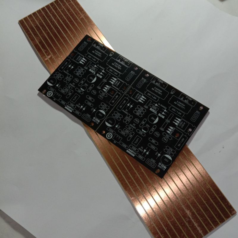 Pcb SOCL 506 + pcb line transistor final 30cm