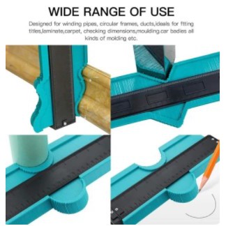 Profile Copy Gauge ~ Alat Potong Keramik / Alat Jiplak Sudut Keramik