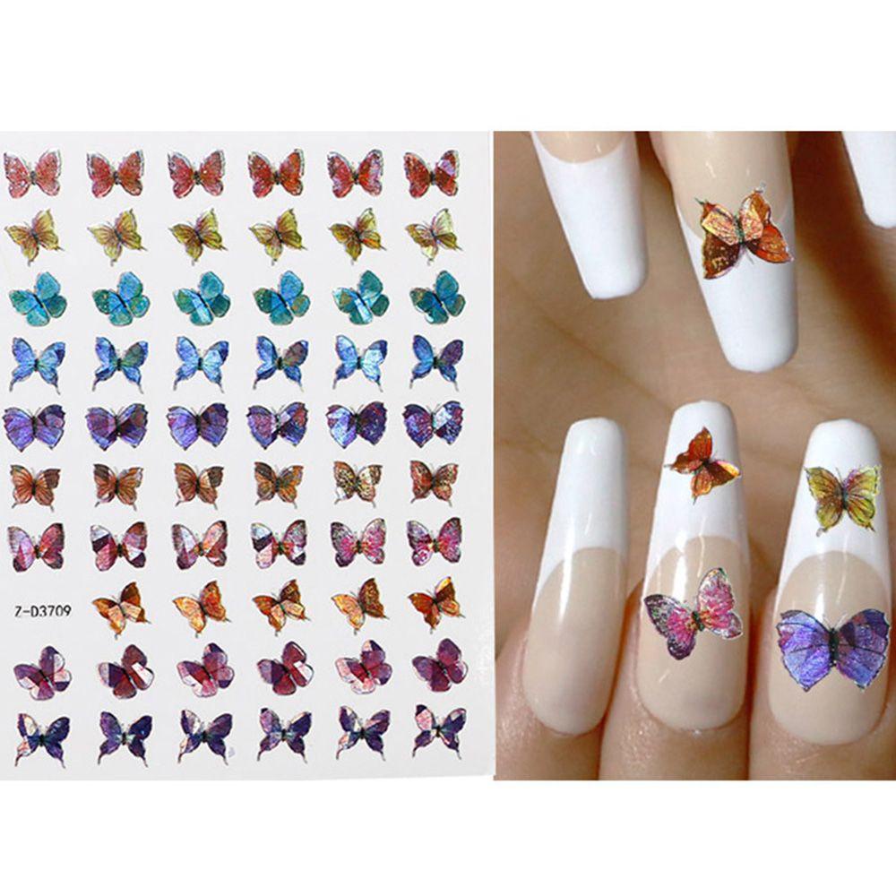 PREVA Nail Stickers Hot DIY Nail Art Holographic