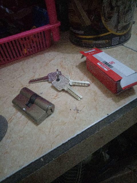 Kunci Silinder Cylinder Pintu Rumah Kamar Mandi Slg