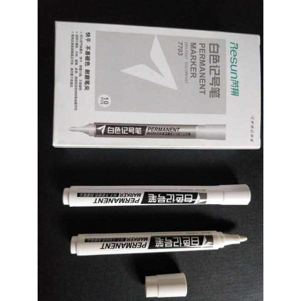 Spidol Permanen Pain Marker White