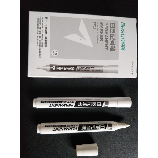 Spidol Permanen Pain Marker White