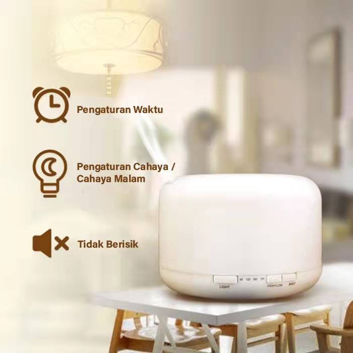 CINSEER humidifier air 500ml aromaterapi diffuser dengan remote (tidak free oil)-1