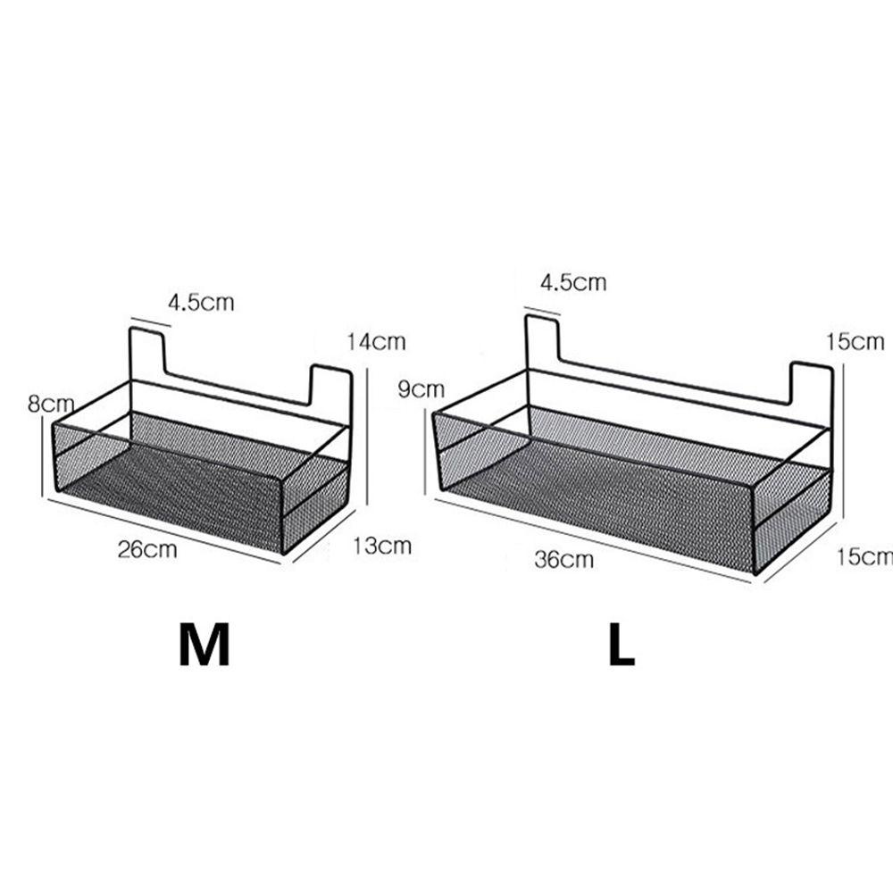 【 ELEGANT 】 Rak Kamar Mandi Serbaguna Kapasitas Besar Wastafel No Trace Sticky No Punching Toilet Bathroom Storage Aksesoris Dapur