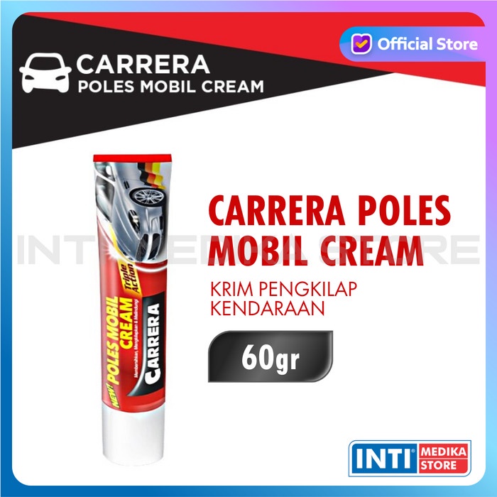 Carrera - Krim Pengkilap Kendaraan Poles Mobil Cream Tube 60Gr #98