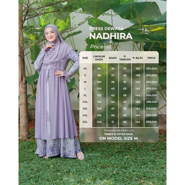 Nadhira dress by Greenism (SARIMBIT 2021)