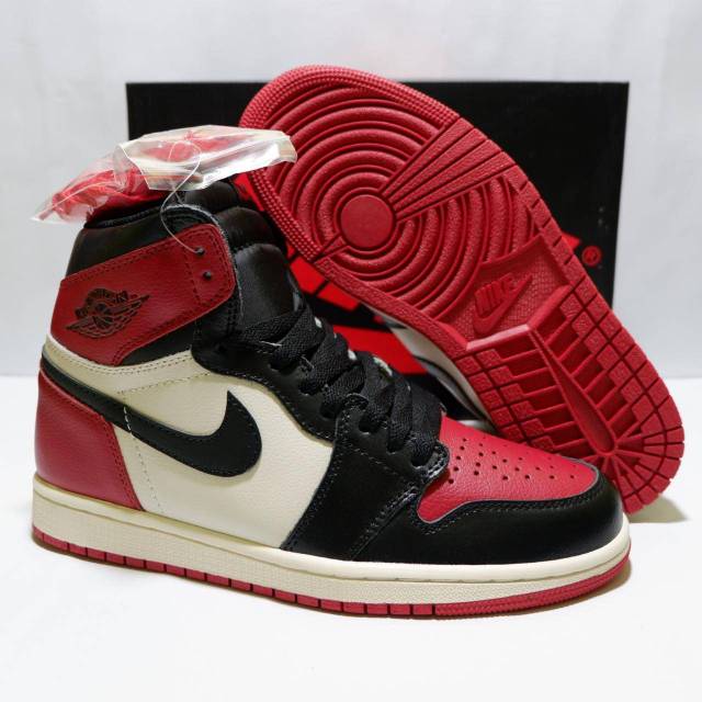 nike air jordan 1 high bred toe