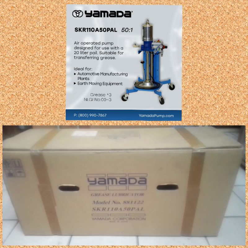 Jual Grease Pump Yamada SKR11OA50PAL Shopee Indonesia