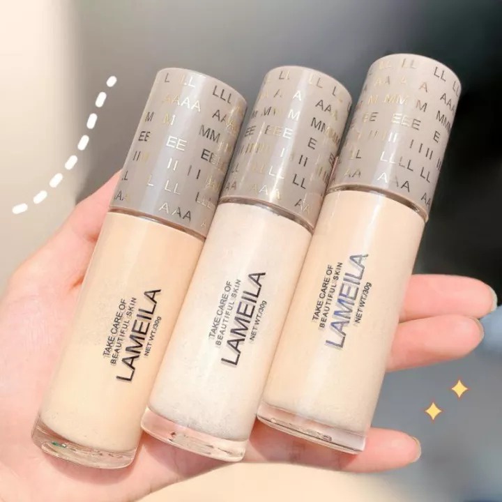LAMEILA Foundation Tiga Warna Take Care Of Beautiful Skin
