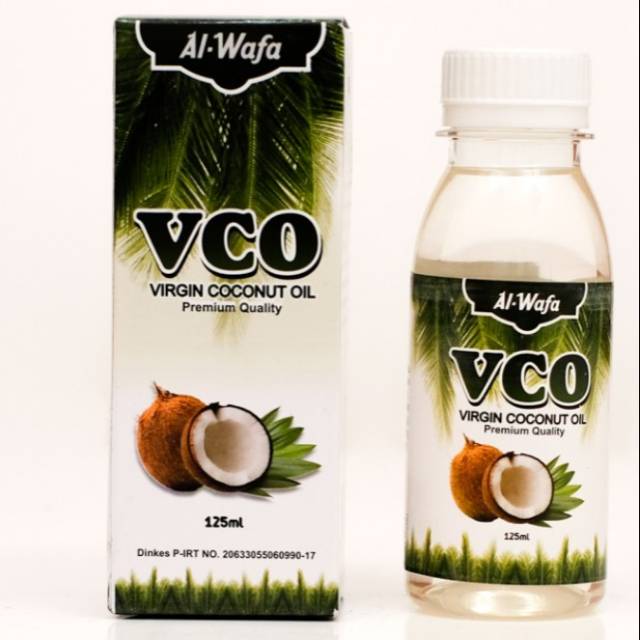 

MINYAK KELAPA MURNI VCO VIRGIN COCONUT OIL AL-WAFA 125 ML/MEMGURANGI RESIKO KANKER/SAKIT JANTUNG